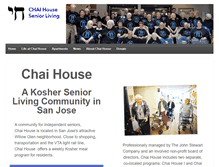 Tablet Screenshot of chaihouse.org